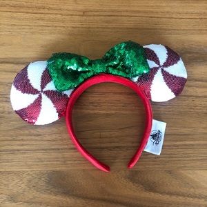 DISNEY PARKS MINNIE MOUSE SEQUIN EARS